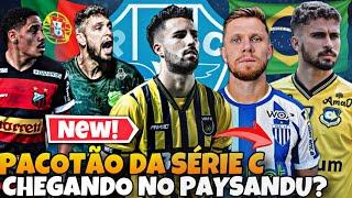  ELES PODEM FECHAR COM O PAYSANDU PARA 2024! DESTAQUES DA SÉRIE C DISPONÍVEIS! VEJA