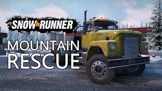 SnowRunner #1 - First Look & Mountain Rescue Mission - Xbox One