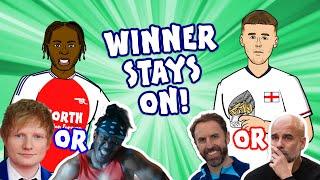 WINNER STAYS ON PART 2 - Football Challenge