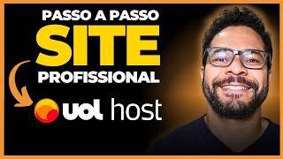 Como Criar um SITE PROFISSIONAL no CRIADOR DE SITE UOL | Passo a Passo - Tutorial Completo