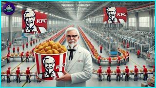 How KFC Factory Produce Millions Of Fried Chickens | Fried Chikens Process