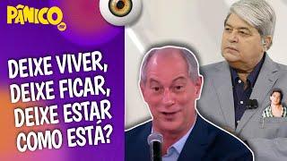 DATENA DESISTIU DA POLÍTICA PRA FICAR ALERTA SÓ NO CERTO E NÃO NO DUVIDOSO? Ciro Gomes comenta