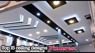 Latest 15 false ceiling designs Pinterest 2021 | Cm false ceiling