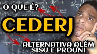 FACULDADE PÚBLICA online - CEDERJ, ótima opção para quem trabalha e quer ter o ensino superior