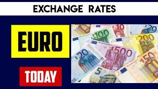 Euro rate today Euro exchange rates analysis 18 JUNE 2024