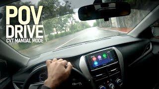 2020 Toyota Vios XLE CVT POV Manual Mode Drive Impressions