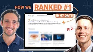 How We Ranked #1 for a Competitive Keyword in Just 67 Days - (B2B SEO)