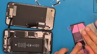 iPhone xr battery replacement and disassembly