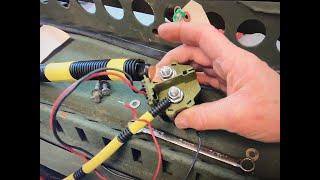 Installing Battery Disconnect on USMC M1161 Growler