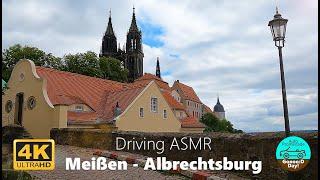 [4K-Auto Promenade] Drive to Albrechtsburg Castle in Meißen | POV Driving Video 