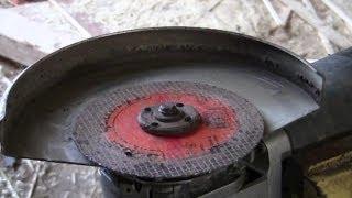 How To Free Up An Angle Grinder Disc That's REALLY Stuck