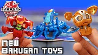 Unboxing 10 NEW Bakugan Toys - Bakugan: Geogan Rising