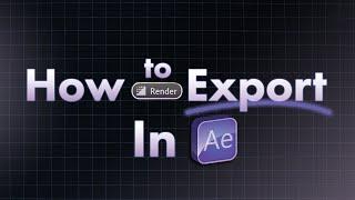 The EASIEST Way to Export In After Effects