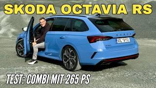 SKODA OCTAVIA RS 2025: 🩵 Neue Farbe 🩵 zum Facelift | Benziner mit 265 PS im Test | Preis