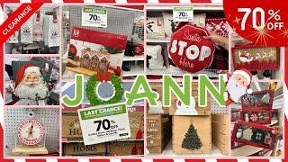 JOANN 70% OFF CHRISTMAS CLEARANCE * CHRISTMAS CLEARANCE AND HAUL