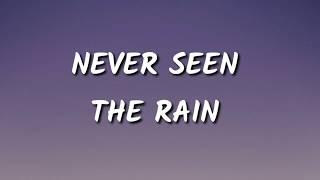 TONES AND I - NEVER SEEN THE RAIN (Lyrics)