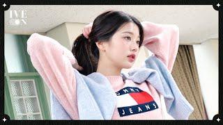 [IVE ON] JANGWONYOUNG X TOMMY JEANS BEHIND