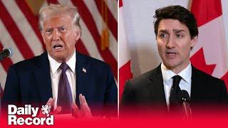 Justin Trudeau tells Donald Trump that Canada becoming 51st state is 'never going to happen'