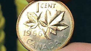 1966 Canada 1 Cent Coin • Values, Information, Mintage, History, and More