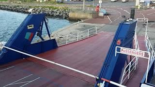 Strangford ferry leaving portaferry