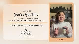Ava Paige - YOU'VE GOT THIS - Good Scentiments Candle