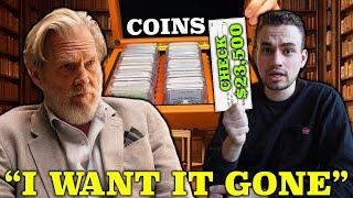 Coin Collector SELLS US EVERYTHING! ($23,500 Collection Purchase)