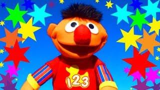 Ernie Rockin' Numbers Talks Counts & Sings Rubber Duckie Children's Song Sesame Street Playskool Toy