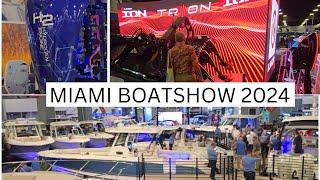 2024 Miami Boat Show  Review and Walk-through of Convention Center.