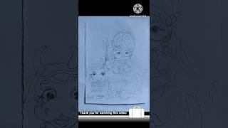 maa Durga art #art #shorts #viral #trending