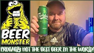 CARLSBERG 3.8% -DANISH PILSNER BEER REVIEW!