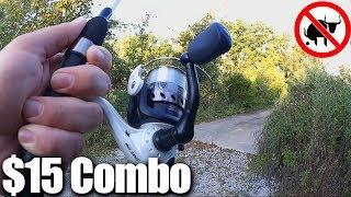 $15 WALMART Fishing Combo! Lew's Spinning Rod and Reel Setup