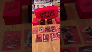 A game that lets out your inner thoughts… #gamenight #boardgames #tabletopgames #serialkiller
