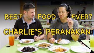 singapore's best peranakan food? AND IT'S A HAWKER // charlie's peranakan, golden mile food centre