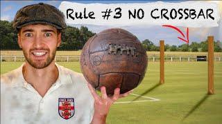 I Played Football using OLD-FASHIONED Rules