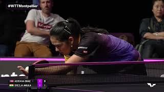 FULL MATCH | Adriana Diaz vs Sreeja Akula | WS R32 | #WTTMontpellier 2024