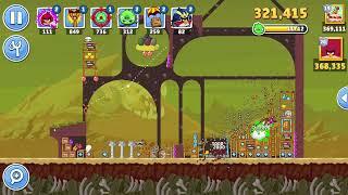 Angry Birds Friends Level 6 Tournament 1443 three stars NO POWER-UP walkthrough 2024-09-05