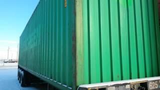 40 foot high cube container