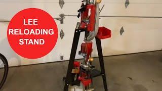 Lee Precision Reloading Stand Review. Sturdy Rolling Stand for your Lee Loadmaster Reloading Press