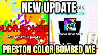 PRESTON COLOR BOMBED ME in New Pet Simulator 99 Update