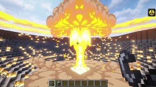 Minecraft: Alex's Caves mod   Amazing Nuclear Bomb