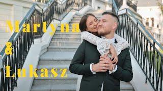 Martyna & Łukasz | Plener Ślubny w eleganckim stylu | Sesja ślubna w Pałacu | Kamerzysta Wyszków