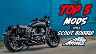 The First 5 Mods you must do to your Indian Scout Bobber