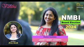 NMBI Board Election 2024 Candidate Janet Baby Joseph Interview