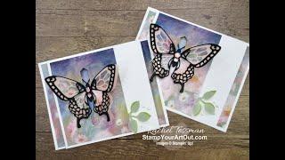 Butterfly Beauty Closure Card & Holiday Catalog Peeks