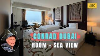 Conrad Dubai - Room - sea view - 42nd floor [4K]