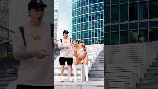 Prank of random person from PREGNANT WOMAN: Will I have a beautiful? LA ELVÍRA #shorts #trending