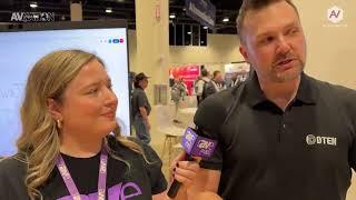 Enterprise Connect 2024: Scott Krueckeburg Gives Steph Beckett a Tour of DTEN’s Booth