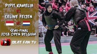 PIPIT KAMELIA VS CELINE FEIJEN | PENCAK SILAT 2018 OPEN BELGIUM