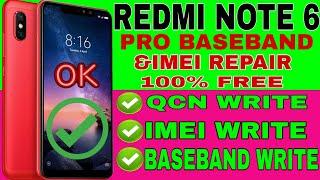 Redmi Note 6 Pro IMEI Repair Solution || Baseband unknown || New Qcn write || Unable to get imei