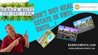 Kerrick's Update & Naples Market Update Kerrick White, Realty ONE Group MVP - 239-340-1468